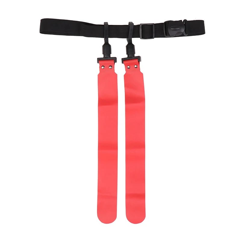 Adults Youth Rugby Training Belt Adjustable Soccer Flag Tag Waist Qme Red