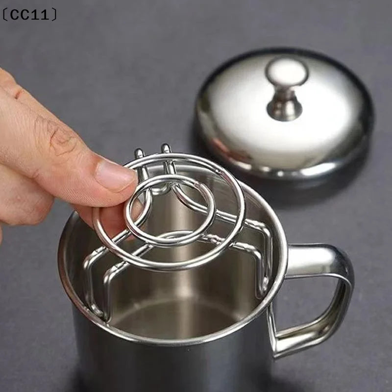 Ultra Mini Steaming Rack Small Stainless Steel Height Leg Health Pot Qme