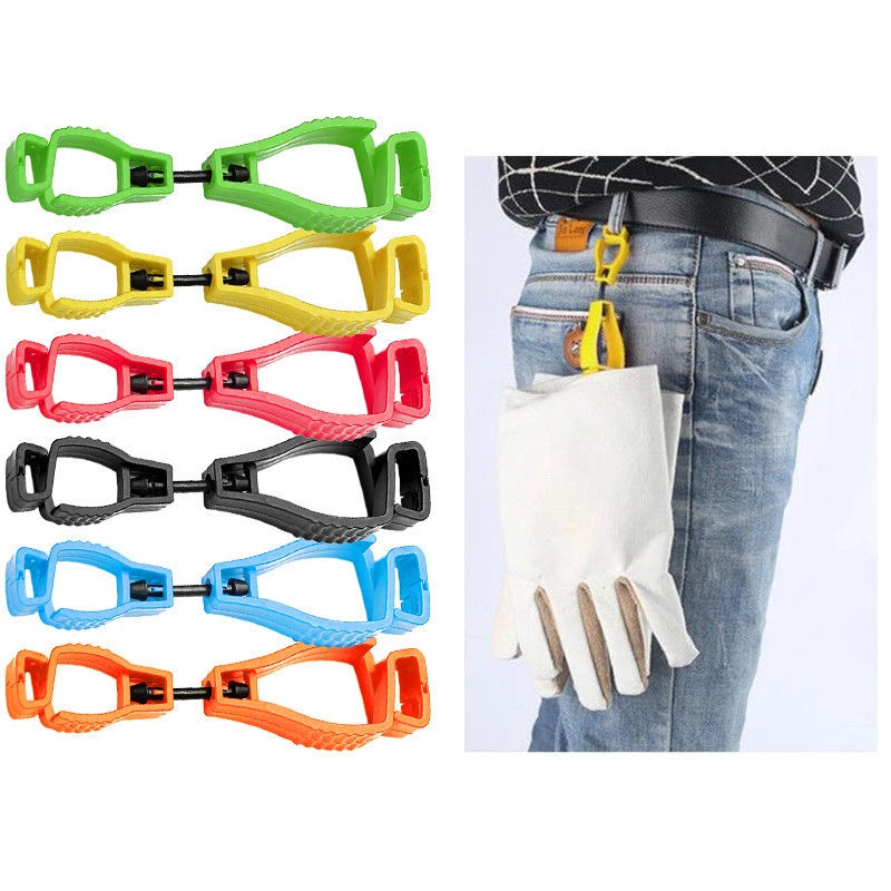 Work Clamp Safety Glove Guard Multifunctional Tool Clip Hanger Holder Qme