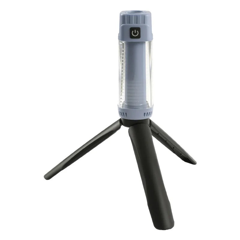 Adjustable Temp Camping Light LED Lantern Candle Mode Rechargeable Qme B With bracket