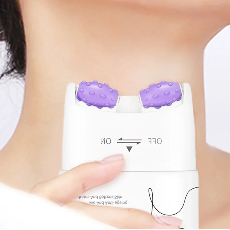 SADOER Collagen Firming Neck Cream Lifting Moisturizing Brightening Message Roller Neck Beauty Cream Necks Skin Care Products Qme
