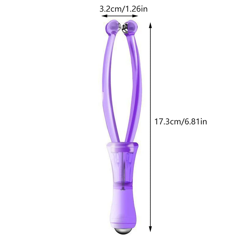 360 Degree Roller Hand Acupuncture Points Finger Joint Massager Qme