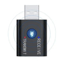 BT5.0 Bluetooth Adapter Wireless Audio Receiver and Transmitter Dual Function Bluetooth 5.0 USB For Speaker Parts Qme 5pcs