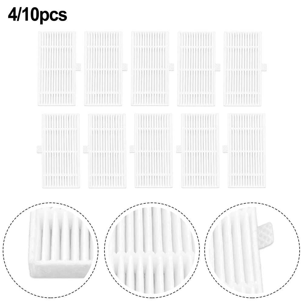 4/10pcs Filters For Cecotec For Conga 999 Robot Vacuum Cleaner Replacement Accessories Filter 81*40*12mm Qme