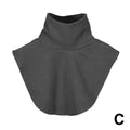 Soft Elastic Modal Detachable Collar Square False Collars Solid Color Turtleneck High Inner Neck Cover For Women Scarf Qme C