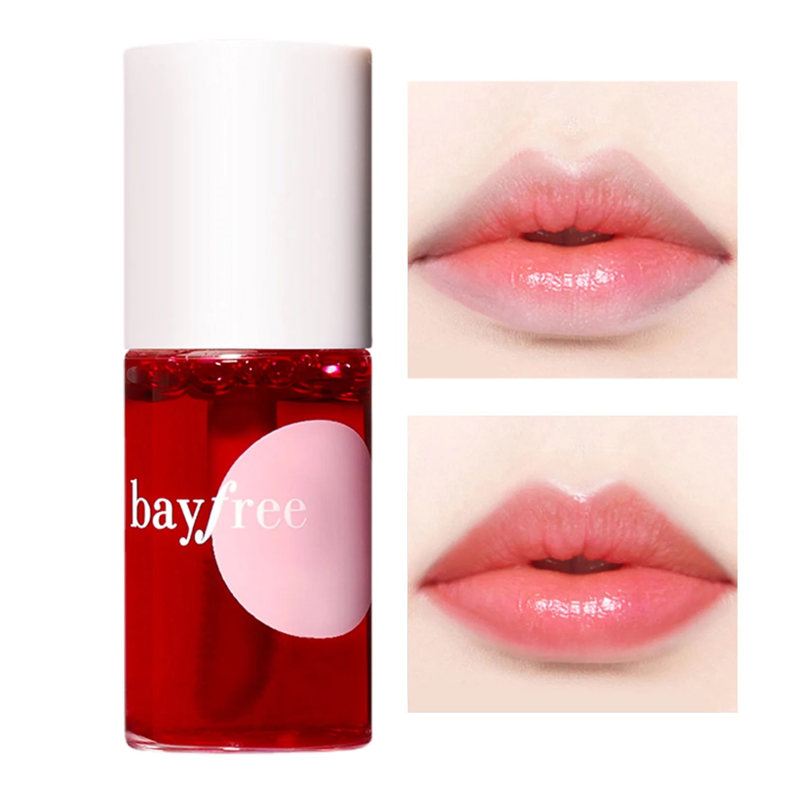 Silky Liquid Lipstick Lip Stain Tint Natural Effect Lips Eyes Cheeks Liquid LipTint Lip Gloss Makeup Tint Dyeing Lipstick Qme