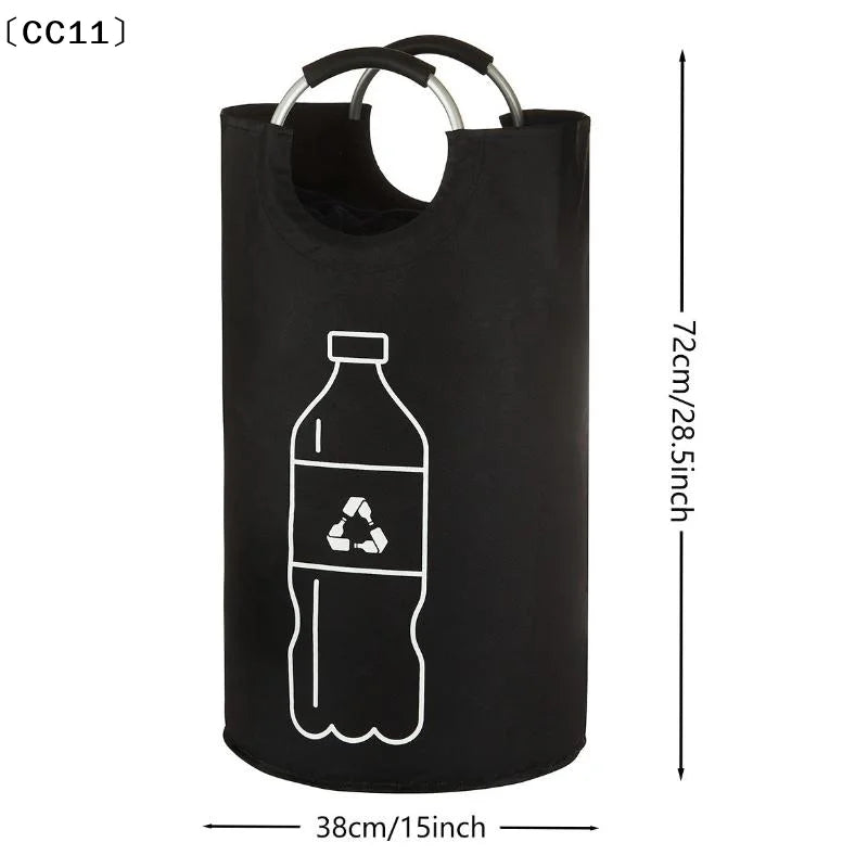 Empty Bottle Storage Basket Folding Kitchen Wastewater Collector Bag Qme