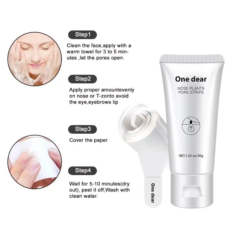 Blackhead Remover Nose Mask Patch Deep Cleansing Shrink Pores Remove Qme