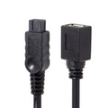 2pcs IEEE1394 firewire 800 9 pinos/6 pinos cabo firewire 800 400 ieee 1394 cabo (9pin 6pin) 2ft IEEE1394B Firewire 9Pin to 9Pin Qme 2pcs