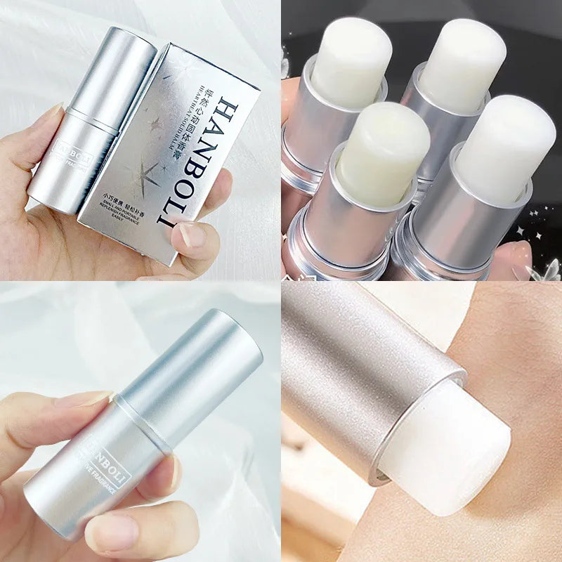 Heart-pounding Solid Perfume Men Women Light Fragrance Long-lasting Qme
