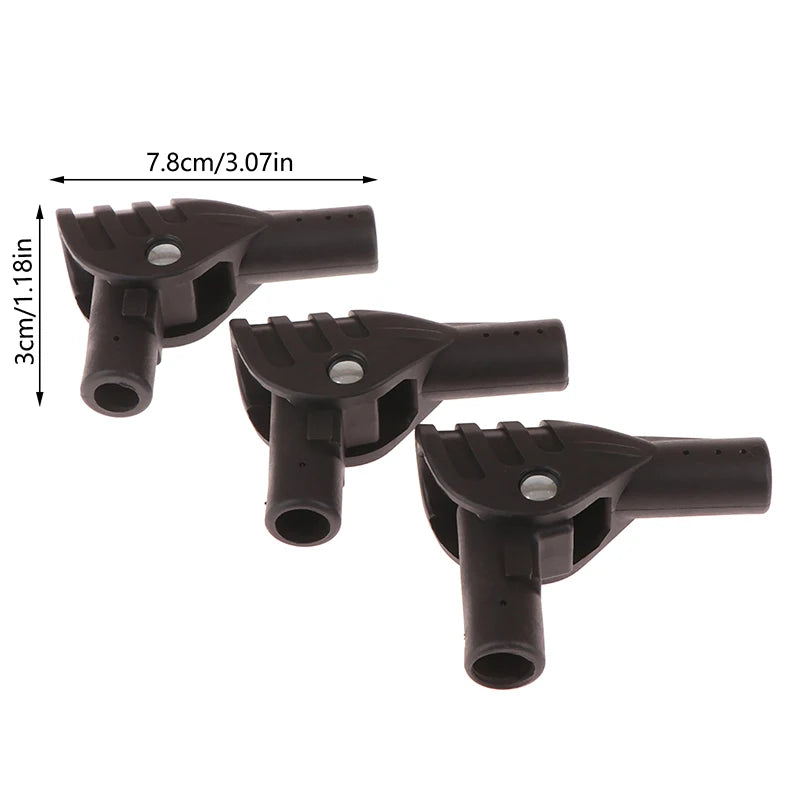 Portable Tent Support Rod Automatic Folding Joint Components DIY Qme