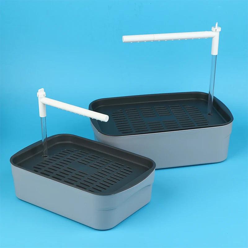 Water Bathtub Shower Fountain Pet Supplies Automatic Parrot Bird Bath Qme