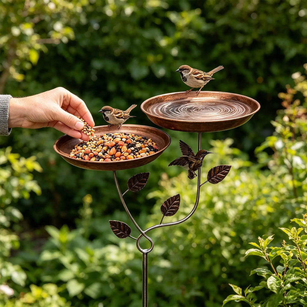 Bee Watering Station With Stake Metal Yard Decor Pollinator Bee Bath Water Bowl For Indoor Outdoor Pathway Yard Lawn Driveway Qme China Mainland