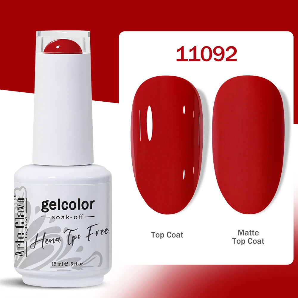 Arte Clavo Nail Gel Polish Hema TPO Summer Collection Semi Permanent
