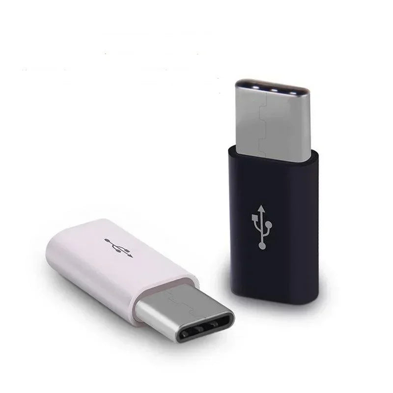 50pcs Type-c Charger Adapter, Micro Usb To Type C, Usb-c Cable for Plus Qme