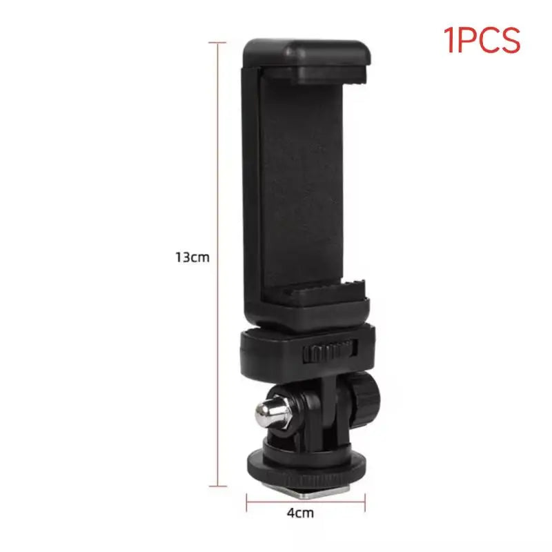 1 Monitor Flexible Tripod Adapter Phone Mount Camera Shoe Mobile Clip Qme A4 1pcs