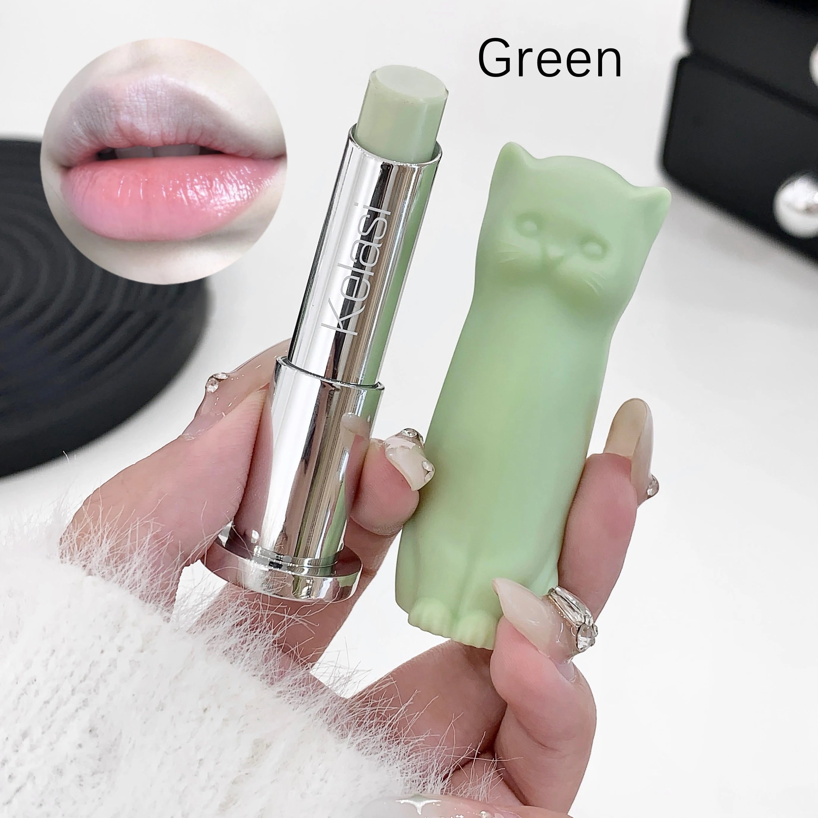 Milk Cat Care Moisturizing Lipstick Used Moisturize Lips Naturally Qme Green