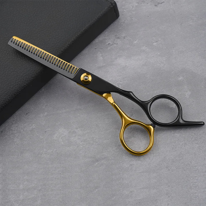 Professional Hair Cutting Scissors Home Barber Salon Thinning Shears Qme Teeth scissors