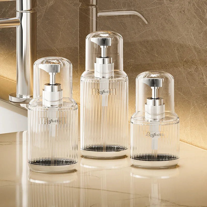 60 90 Liquid Soap Dispenser Bottle Empty Pump Refillable Bathroom Qme