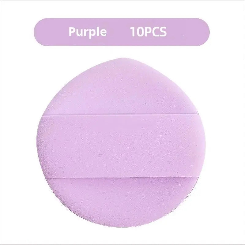 Colorful Teardrop Foundation Makeup Sponge Powder Puff That Doesn't Qme Purple