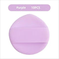 Colorful Teardrop Foundation Makeup Sponge Powder Puff That Doesn't Qme Purple