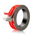 Self Adhesive Magnetic Tape Cuttable Rubber 2.5mm thick Magnetic Strip For Fridge Wall DIY Photo Poster Fixing Tape Home Office Qme Magnetic Tape 2m 12.5mm