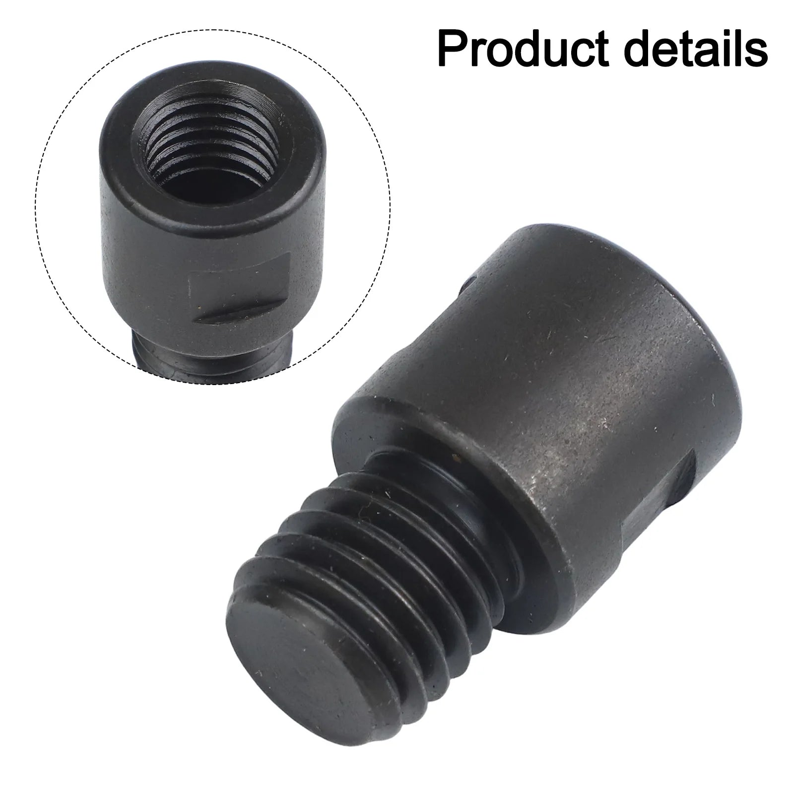 1pc Angle Grinder Adapter Power Tool Parts For M 14 To For M10 For Cutting Disc Saw Blade Polishing Machine Qme