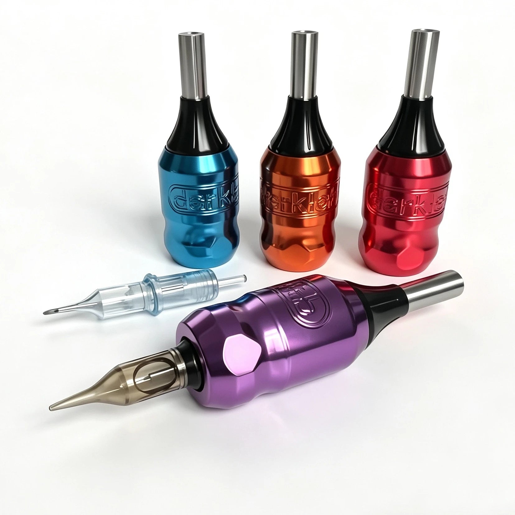 One 27MM Super Darklab Tattoo Grip Adjustable For Needle Cartridges Supply Qme