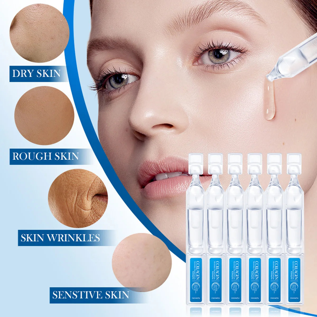 30 Collagen Essence Anti-wrinkle Make Skin Younger-looking Skincare Qme