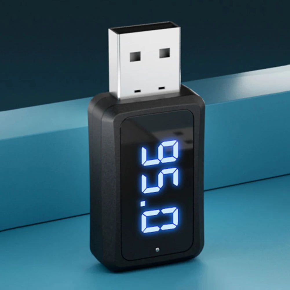 FM02 Auto Audio Wireless Adapter Portable Audio Receiver Transmitter Handsfree Call Bluetooth-Compatible Auto Accessories Qme