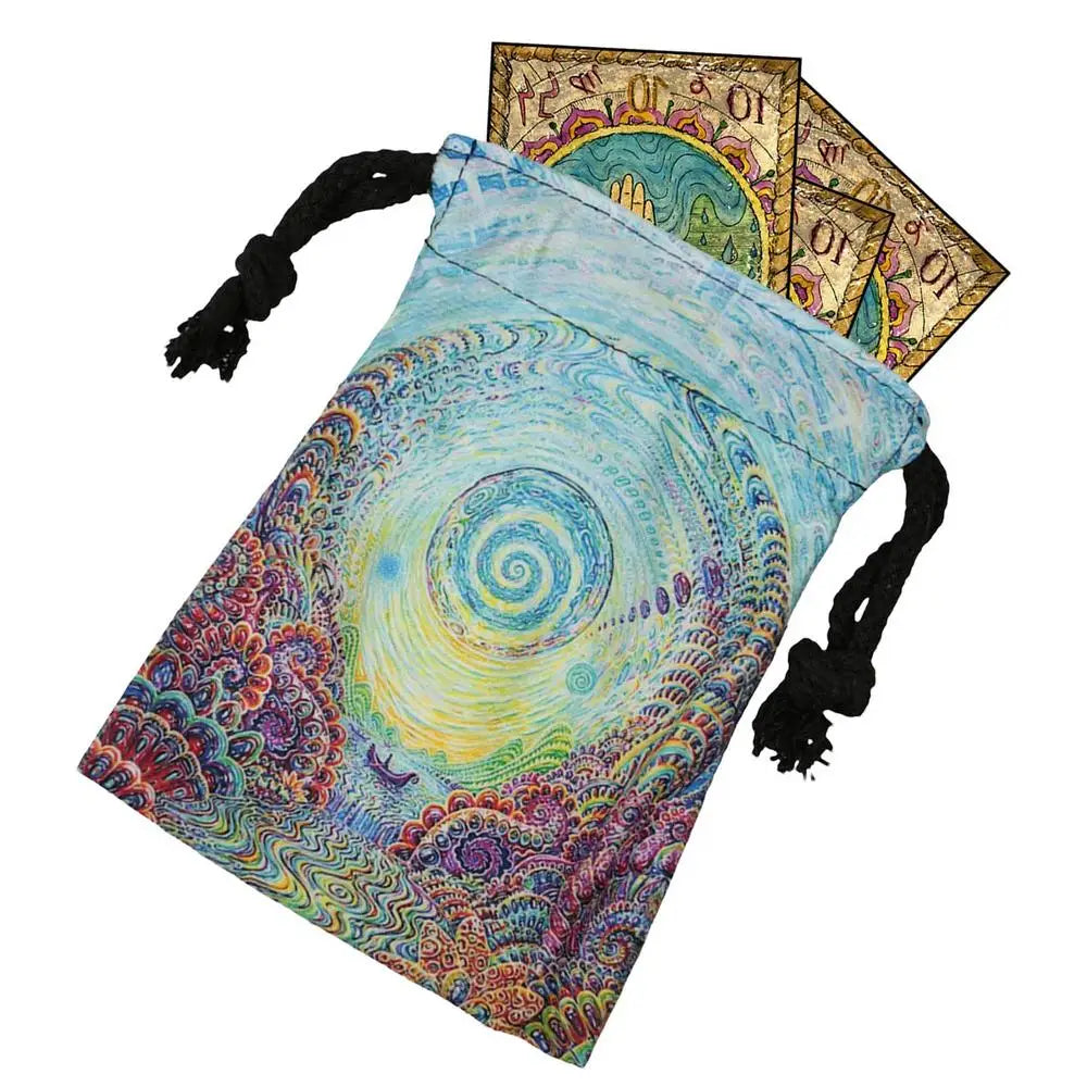 Tarot Bags Pouches Drawstring Dice Bag Card Storage Digital Printing Qme 1 China Mainland
