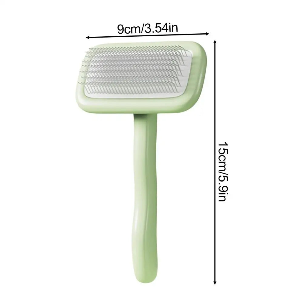 Brush Cats Shedding Pet Hair Removal Tool Brushes Indoor Remove Loose Qme Green China Mainland
