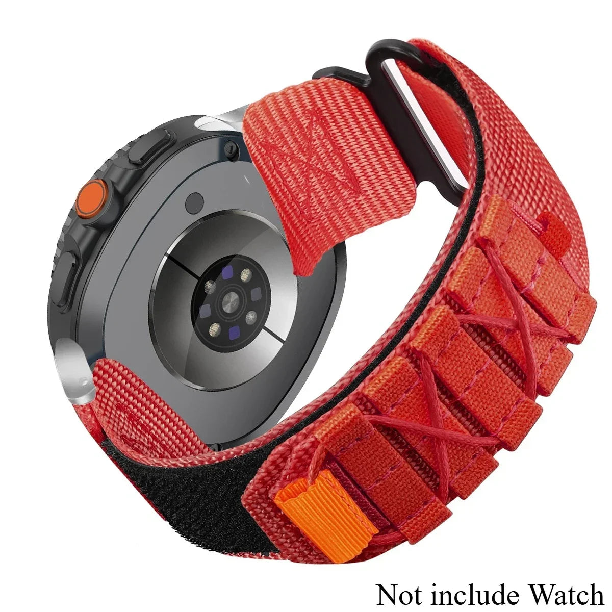 Nylon Strap for Samsung Galaxy Watch Ultra 2 No Gaps Quick Fit Band Sports Bracelet for Galaxy Watch 8 40 44/8classic Wristband Qme RS Galaxy Watch 8 44MM
