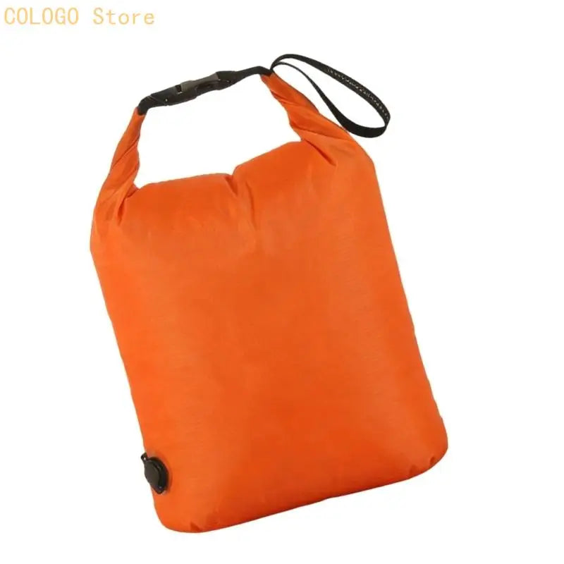 Camping Clothes Storage Bag Manual Air Port Roll Clip Water Resistant Qme