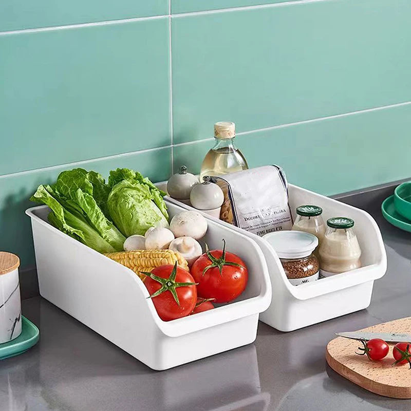 Fruit Storage Box Cabinet Drawer Container Multifunctional Kitchen Qme