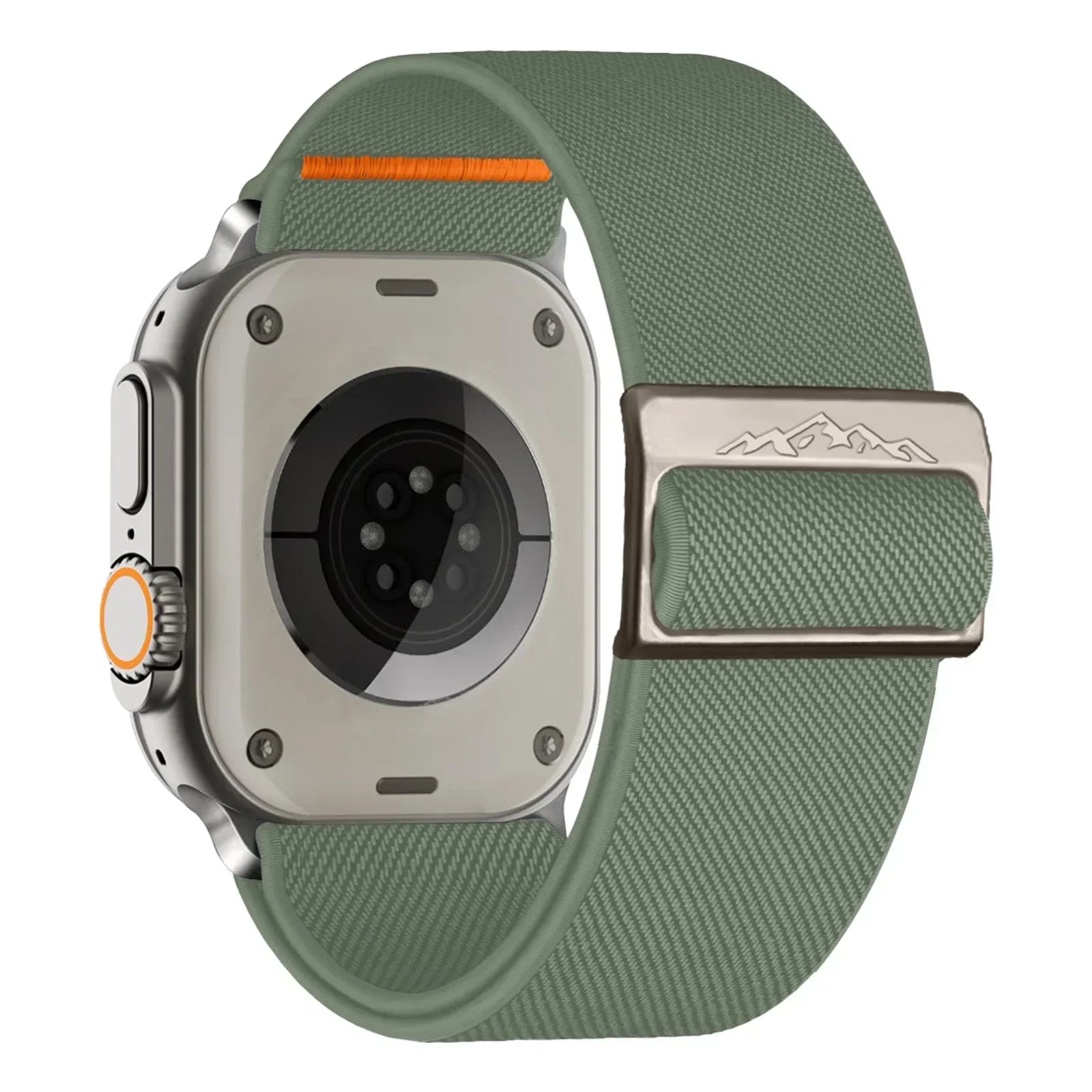 Nylon Strap for Apple Watch Band IWatch Series 9 8 7 SE Ultra 2 Bracelet 44mm 45mm 49mm 40mm 41mm Correa Watchband Accessories Qme grey 42mm 44mm 45mm 49mm