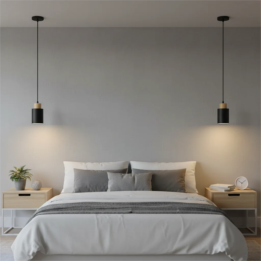 Minimalist Chandelier Bedroom Bedside Lamp Modern Nordic Restaurant Ssingle Head Small Chandelier Bar Counter Small Chandelier Qme