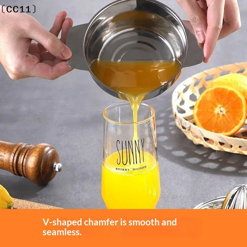 Stainless Steel Juicer Household Manual Lemon Orange Squeezer Press Qme