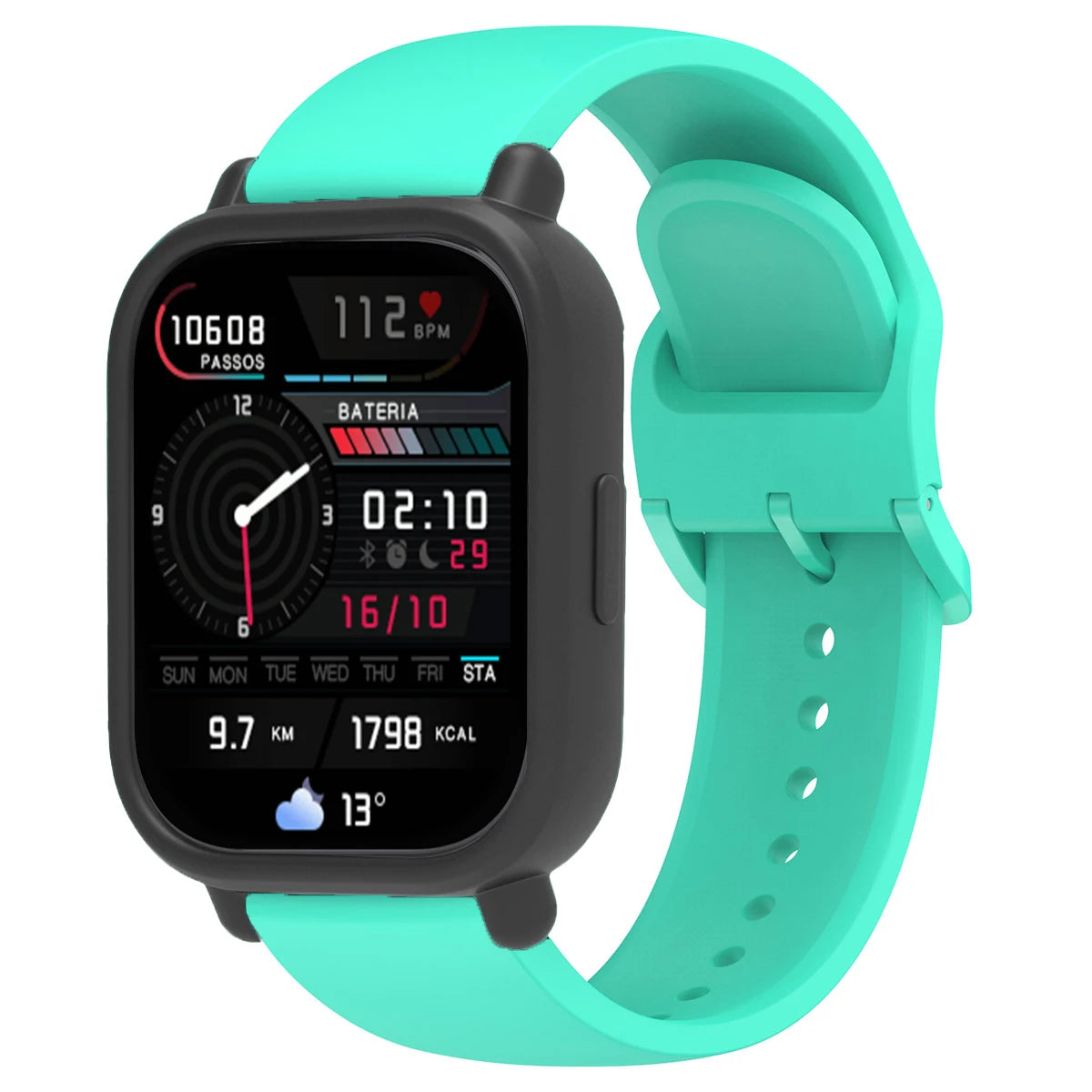Silicone Case Strap Redmi Watch 5 Lite Active Repacement Bracelet