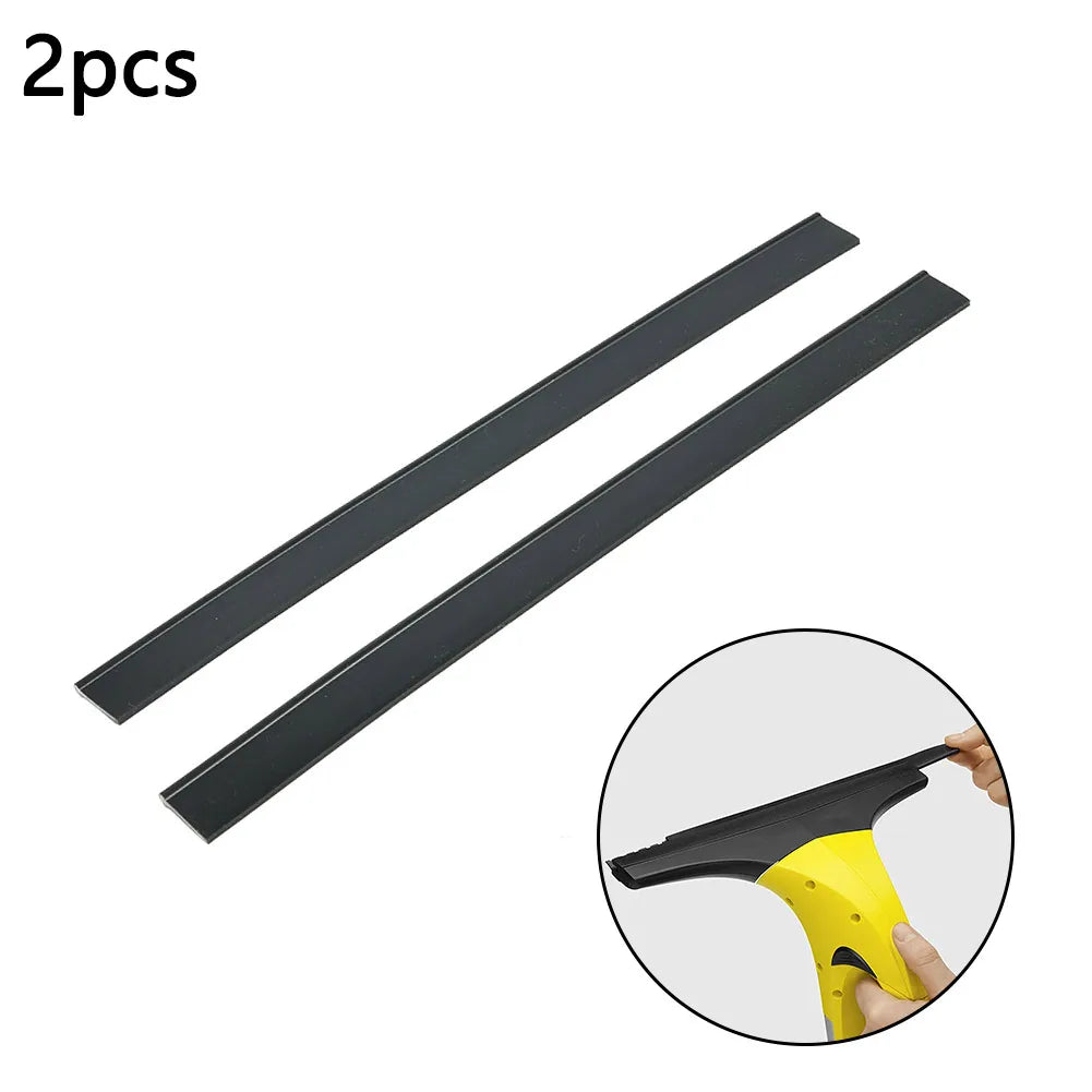 2PCS 280mm Scrapers Head Replacement Pulling Lips For Karcher WV50 /WV60 /WV70 /WV75/WV2 /WV5 Household Supplier Qme Default Title