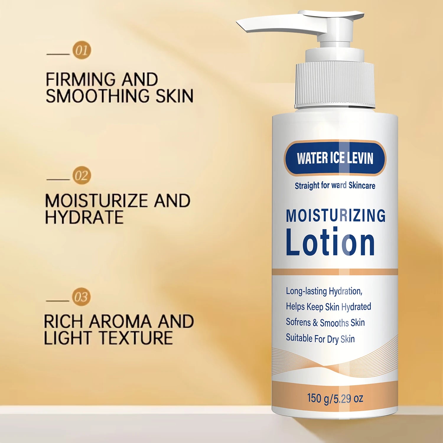 Dry Skin Moisturizing Lotion, Long Lasting Hydration to Soften and Smooth Rough Skin Qme