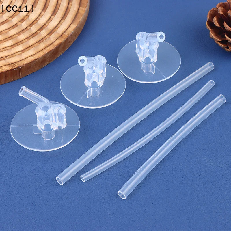 Suction Cup 1 Straw Replacements Thermos Bottle Stem Drinking Kids Qme
