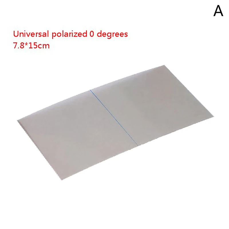 Various Sizes Polarizing Film Polarizer Watch Multimeter Calculator Qme A