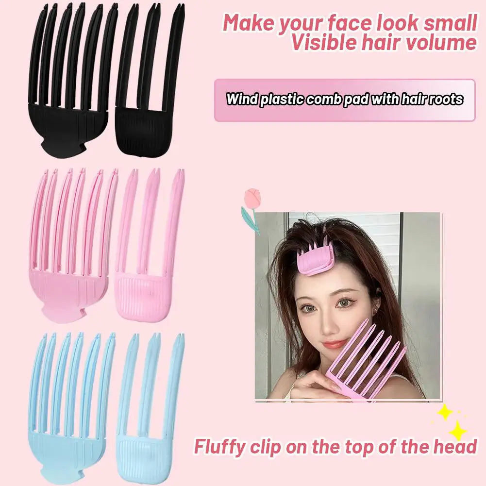 3 6 Teeth Skull Artifact No Trace Hair Clip Fixed Forehead Hairpin Qme