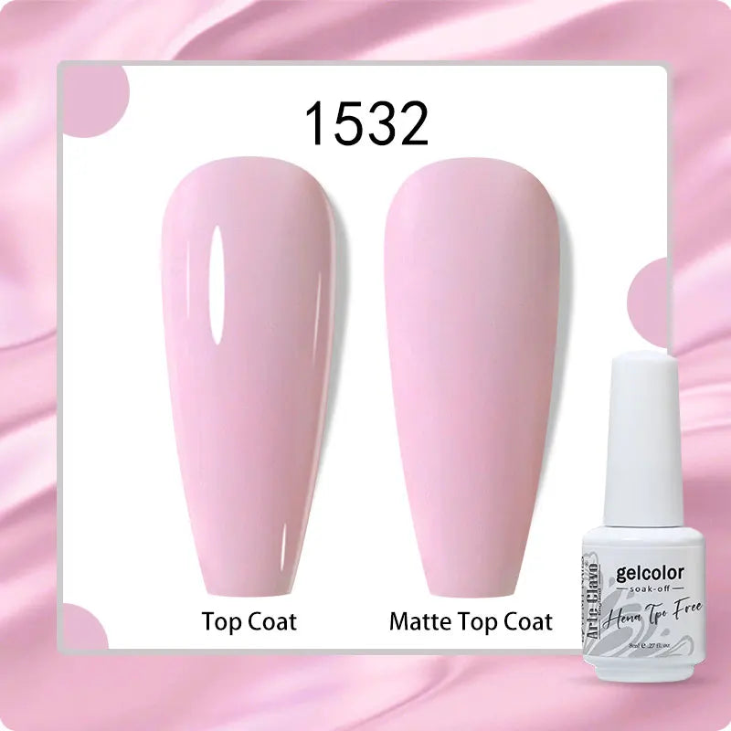 Arte Clavo HEMA TPO White Bottle 180 Colors Series Semi-permanent Gel