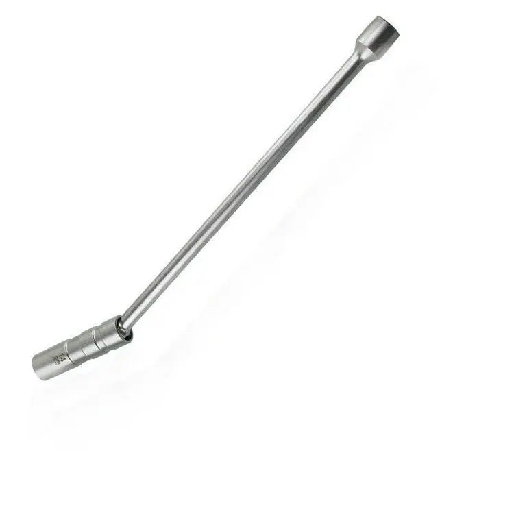 Magnetic Spark Plug Socket Key Wrench Adapter Swivel Long Extension Qme 14mm Long