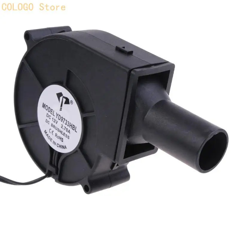 DC12v 2 7A 9733 Barbecue Grill Centrifugal Blower Air Outlet Large Qme