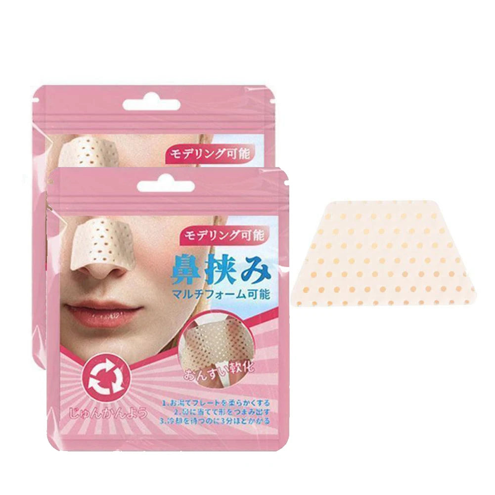 1 2 Packs Thermoplastic Nasal Splints Trapezoid Nose Brace External Qme 2 packs