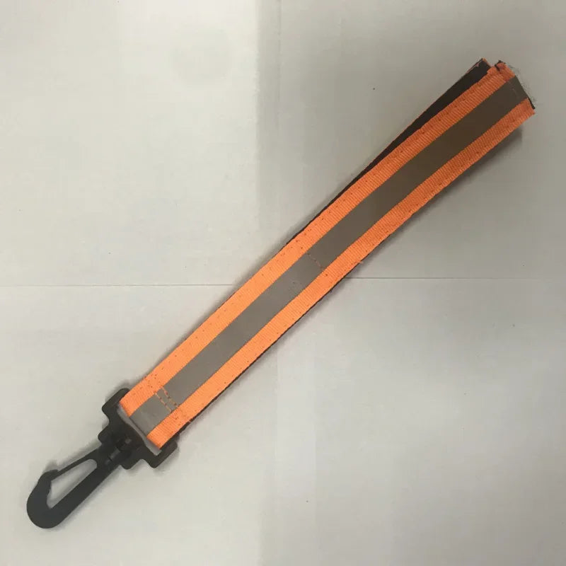 Heavy-Duty Reflective Clip Fluorescent Green Fire Work Glove Strap Rescue Turnout Gear Qme