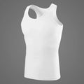 Men's Tight Vest Young Men's Comfortable Leisure Fitness Vest Middle-aged and Old Men's Joker Sleeveless Vest Qme WT XXL